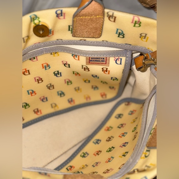 DOONEY & BOURKE RAINBOW MONOGRAM CROSSBODY STRAP NOT INCLUDED - Picture 6 of 14